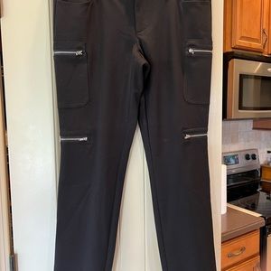 Black cache slacks